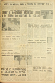 Página do jornal Unitário de junho de 1961