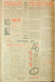 Página do jornal Unitário de junho de 1961
