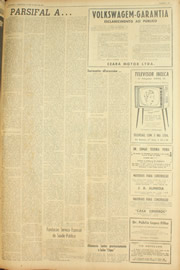 Página do jornal Unitário de junho de 1961