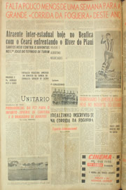 Página do jornal Unitário de junho de 1961