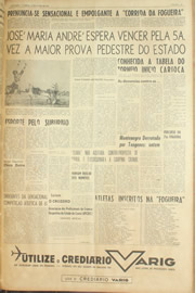 Página do jornal Unitário de junho de 1961
