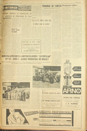 Página do jornal Unitário de junho de 1961