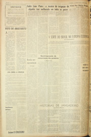 Página do jornal Unitário de junho de 1961