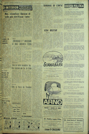 Página do jornal Unitário de julho de 1961