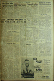 Página do jornal Unitário de julho de 1961