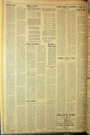Página do jornal Unitário de julho de 1961