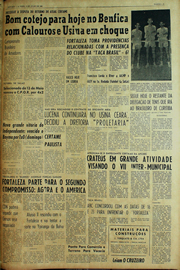 Página do jornal Unitário de julho de 1961