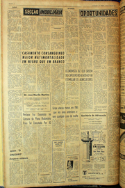 Página do jornal Unitário de julho de 1961