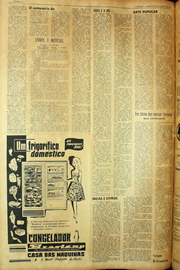 Página do jornal Unitário de julho de 1961