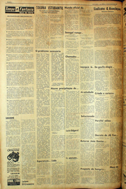 Página do jornal Unitário de julho de 1961