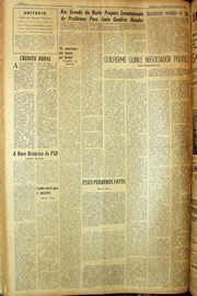 Página do jornal Unitário de julho de 1961
