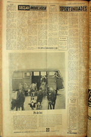 Página do jornal Unitário de julho de 1961