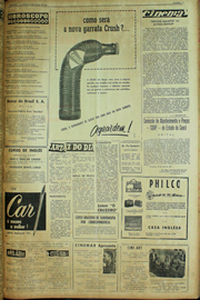 Página do jornal Unitário de julho de 1961