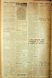 Página do jornal Unitário de julho de 1961