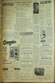 Página do jornal Unitário de julho de 1961
