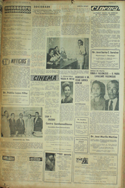 Página do jornal Unitário de agosto de 1961