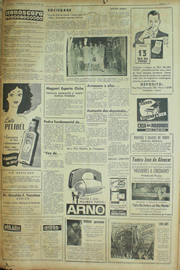 Página do jornal Unitário de agosto de 1961