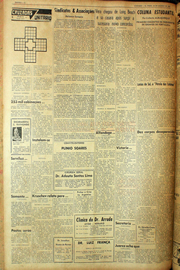 Página do jornal Unitário de agosto de 1961