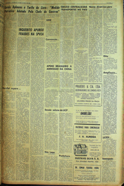 Página do jornal Unitário de agosto de 1961