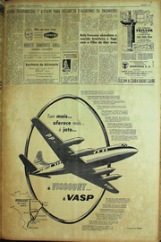 Página do jornal Unitário de agosto de 1961