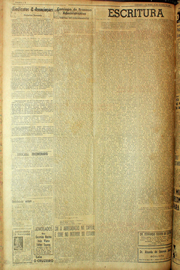 Página do jornal Unitário de agosto de 1961