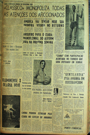 Página do jornal Unitário de agosto de 1961