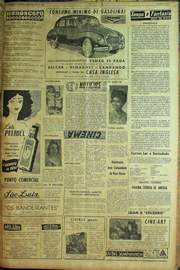 Página do jornal Unitário de agosto de 1961