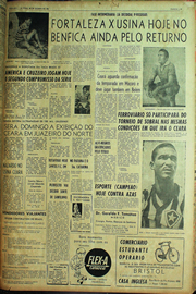 Página do jornal Unitário de agosto de 1961