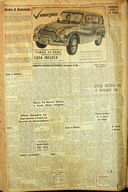 Página do jornal Unitário de setembro de 1961