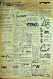 Página do jornal Unitário de setembro de 1961