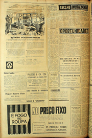 Página do jornal Unitário de setembro de 1961