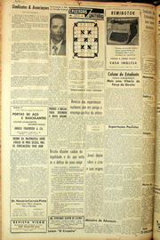 Página do jornal Unitário de setembro de 1961