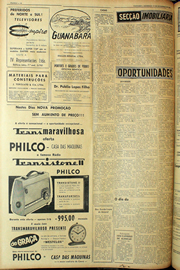 Página do jornal Unitário de setembro de 1961