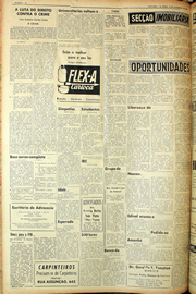 Página do jornal Unitário de setembro de 1961
