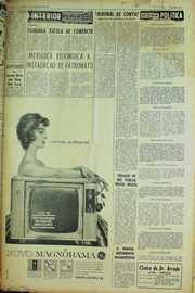 Página do jornal Unitário de setembro de 1961