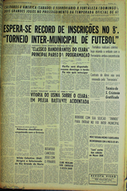 Página do jornal Unitário de setembro de 1961