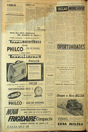 Página do jornal Unitário de outubro de 1961