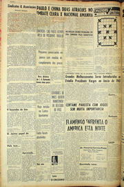 Página do jornal Unitário de outubro de 1961