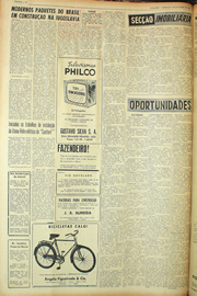 Página do jornal Unitário de outubro de 1961