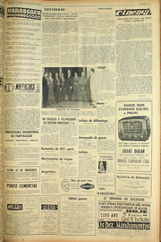 Página do jornal Unitário de outubro de 1961