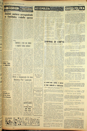 Página do jornal Unitário de outubro de 1961