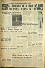 Página do jornal Unitário de outubro de 1961