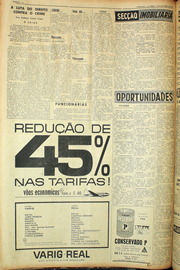 Página do jornal Unitário de outubro de 1961