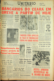 Página do jornal Unitário de outubro de 1961