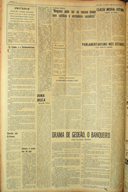 Página do jornal Unitário de outubro de 1961