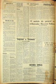 Página do jornal Unitário de outubro de 1961