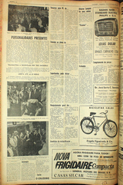 Página do jornal Unitário de outubro de 1961
