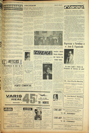 Página do jornal Unitário de novembro de 1961