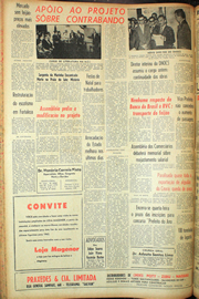Página do jornal Unitário de novembro de 1961