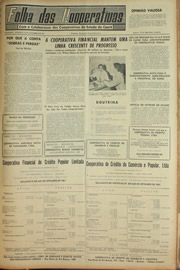 Página do jornal Unitário de novembro de 1961